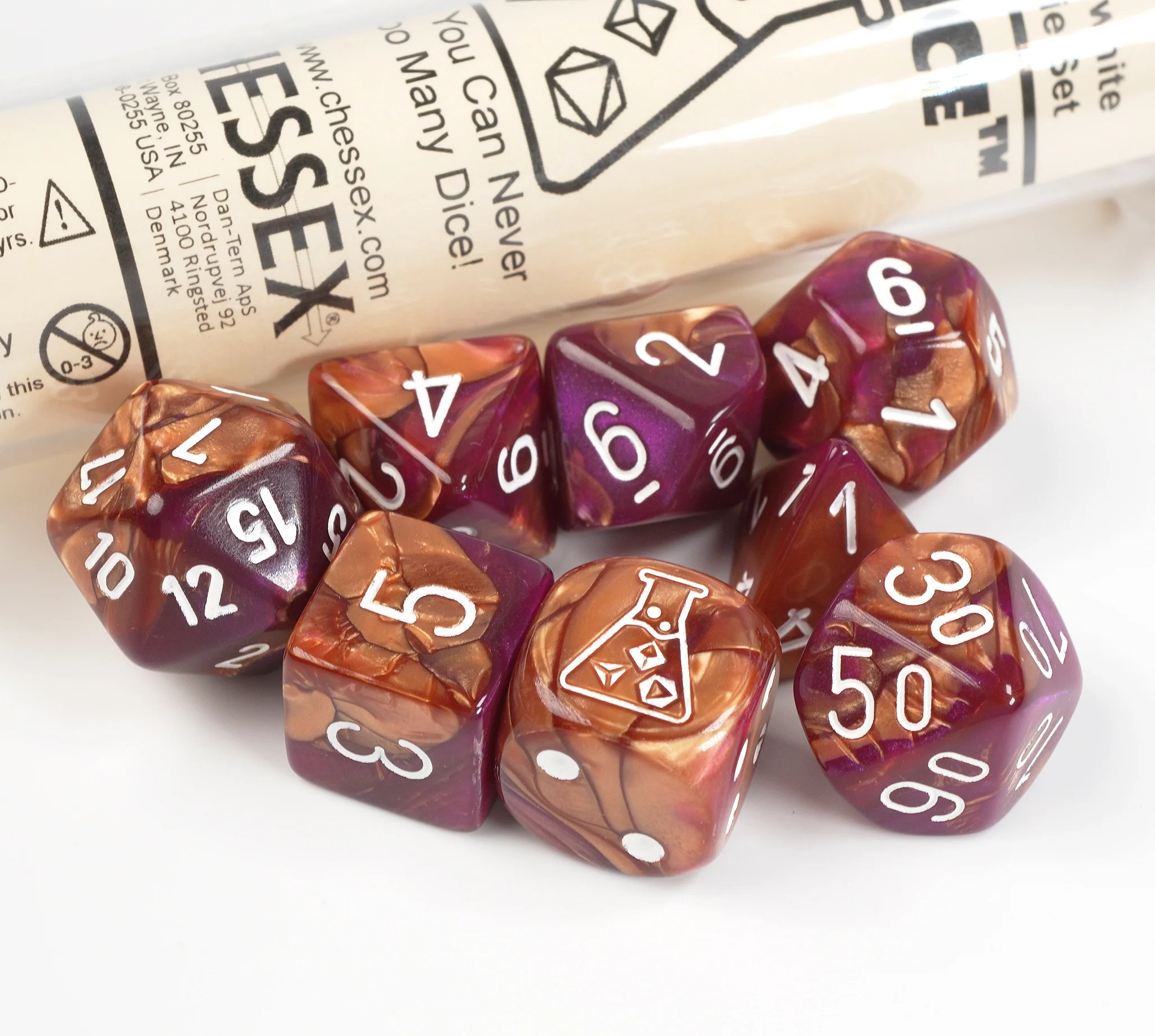 New Chessex Dice 2019-2024
